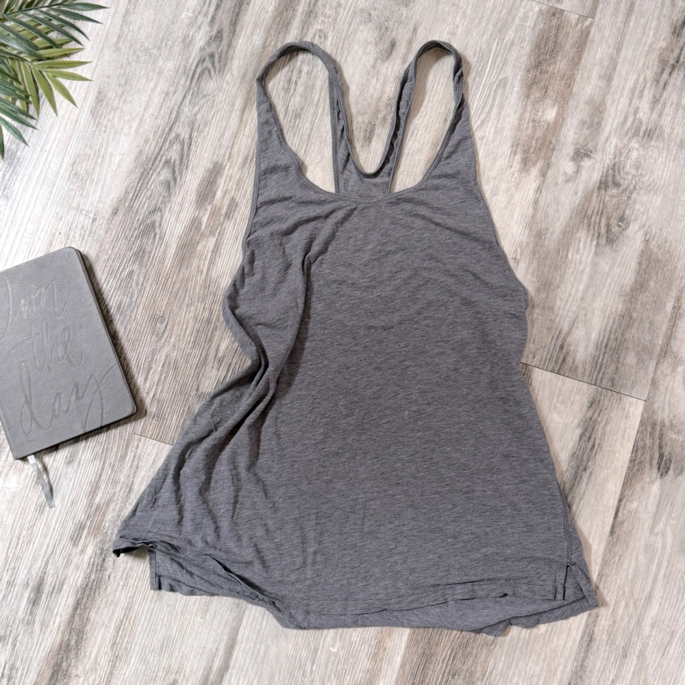Oversized racerback tank